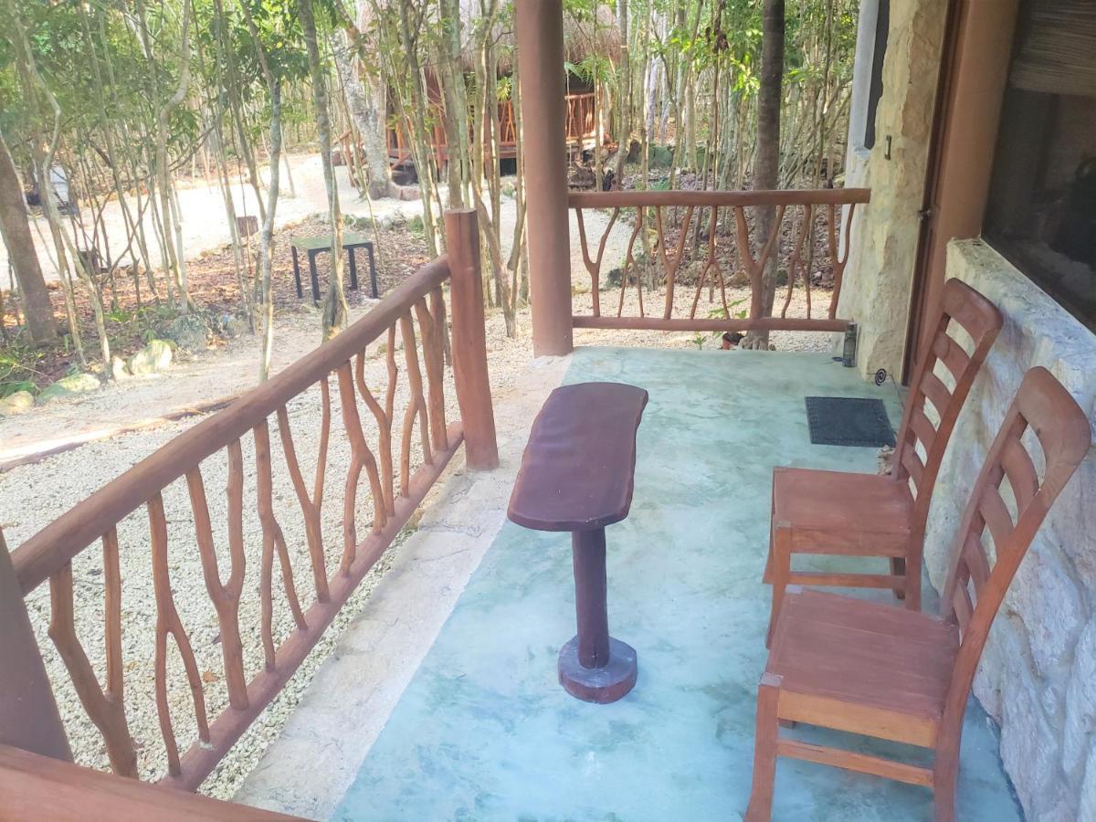 Aldea Maya-Ha Cabanas Con Cenotes Puerto Morelos Extérieur photo