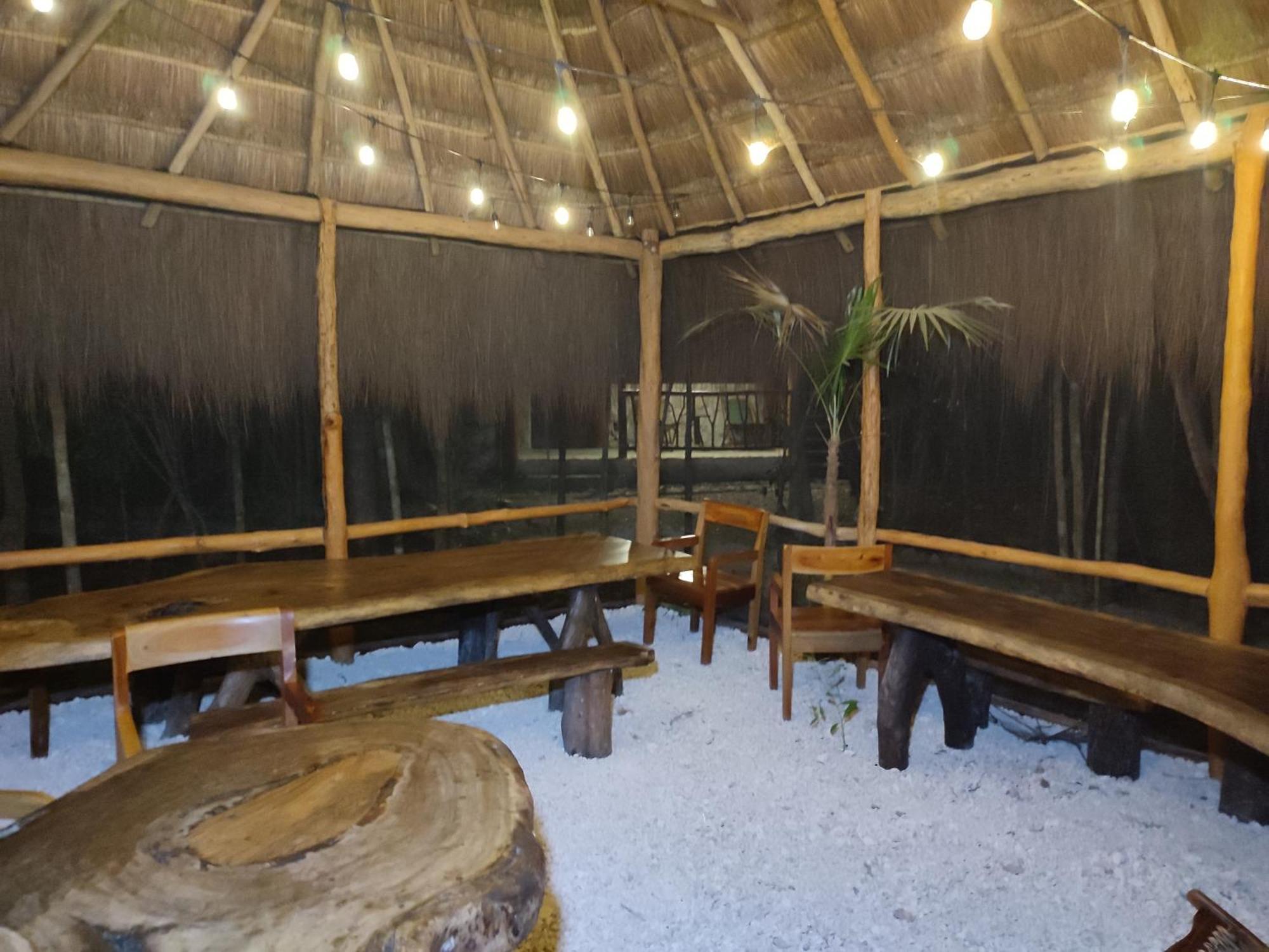 Aldea Maya-Ha Cabanas Con Cenotes Puerto Morelos Extérieur photo