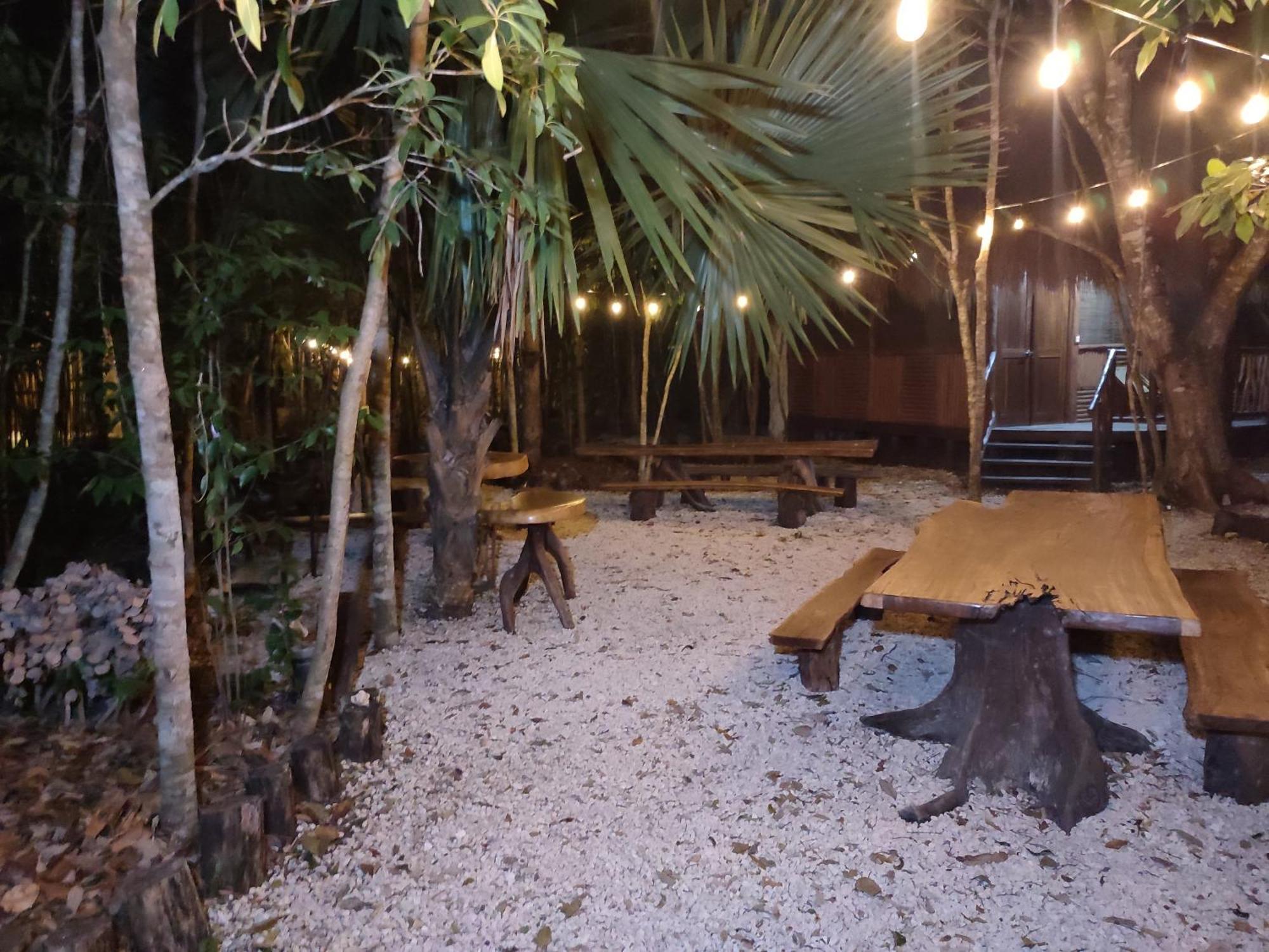 Aldea Maya-Ha Cabanas Con Cenotes Puerto Morelos Extérieur photo