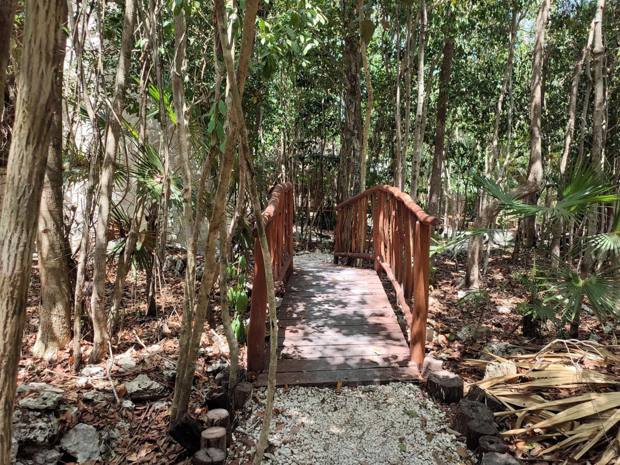 Aldea Maya-Ha Cabanas Con Cenotes Puerto Morelos Extérieur photo