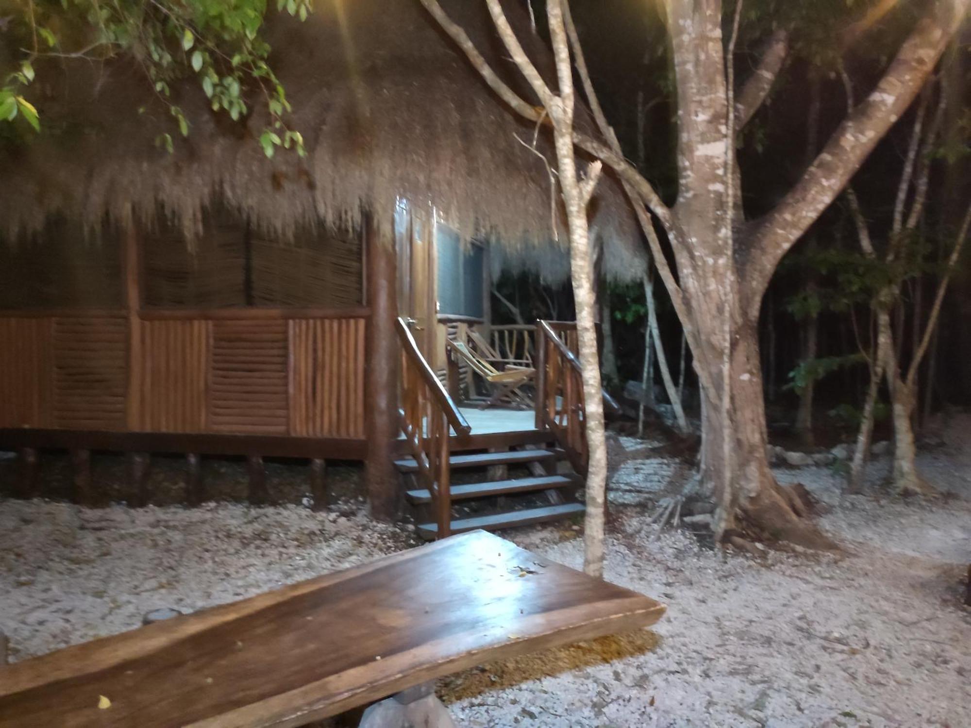 Aldea Maya-Ha Cabanas Con Cenotes Puerto Morelos Extérieur photo
