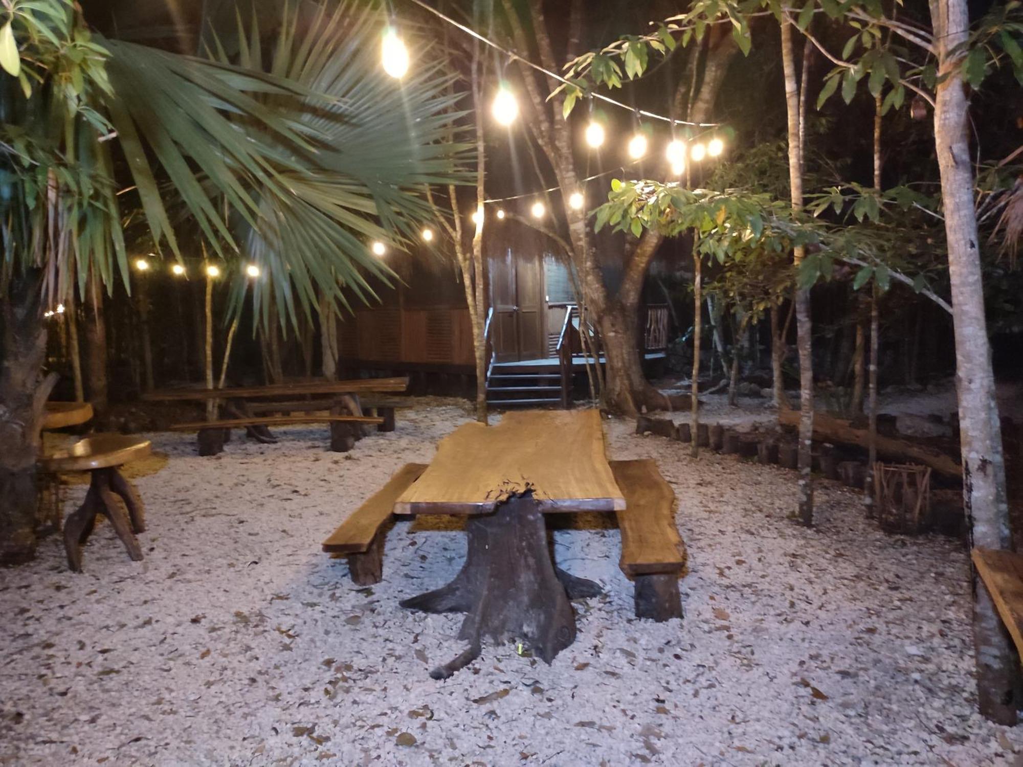 Aldea Maya-Ha Cabanas Con Cenotes Puerto Morelos Extérieur photo