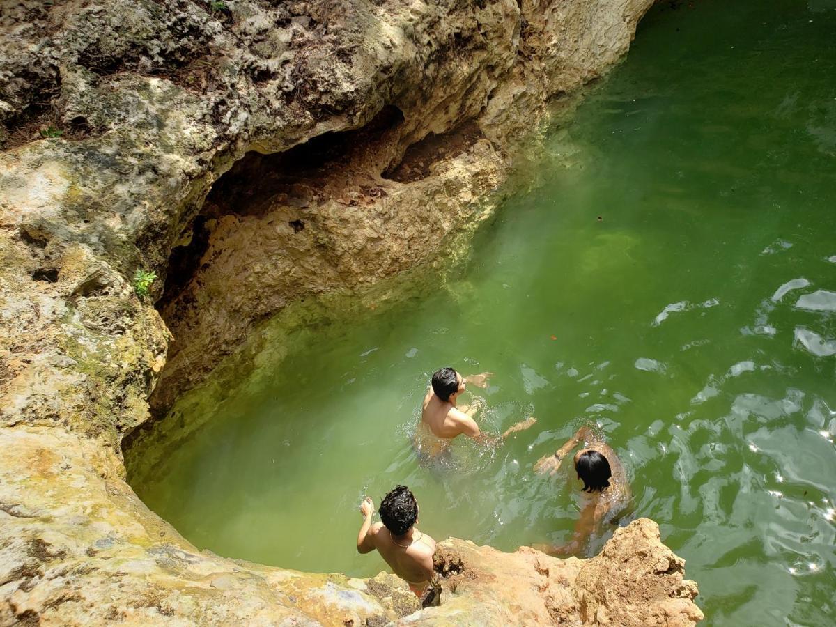 Aldea Maya-Ha Cabanas Con Cenotes Puerto Morelos Extérieur photo